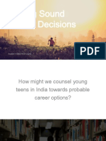 Making Sound Career Decisions: Acumen + IDEO HCD Course