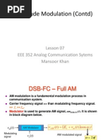 ANALOG COMMUNICATION   Lecture 07