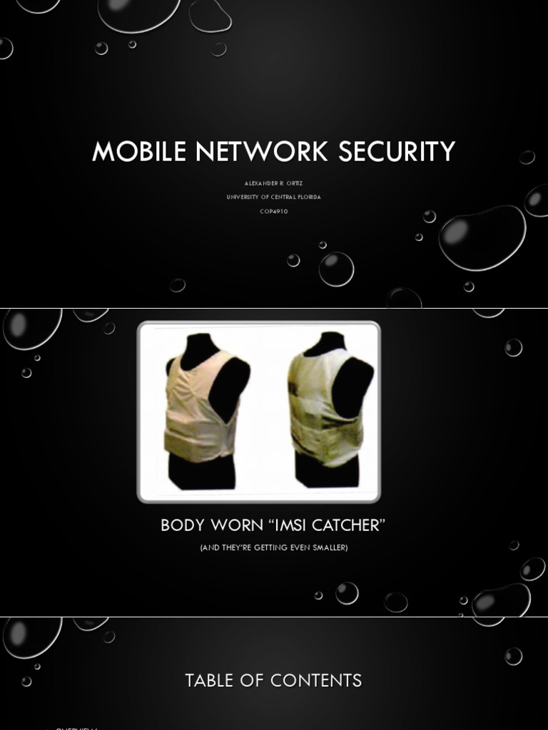 Mobile Network Security Insights | PDF | 3 G | Lte (Telecommunication)