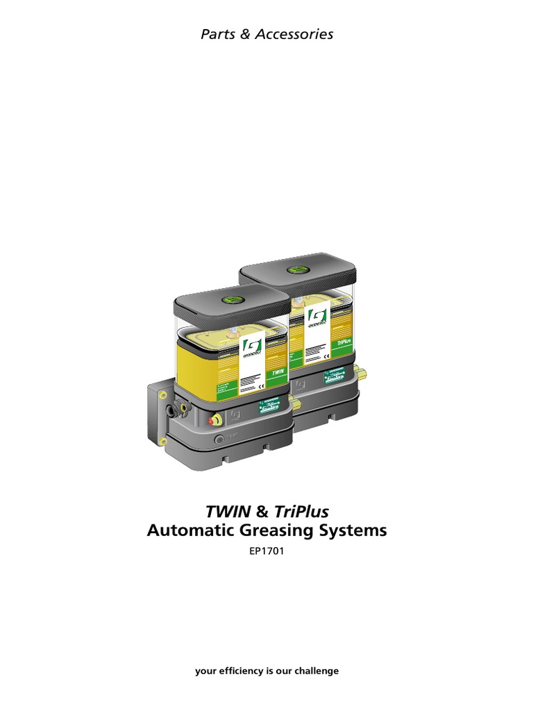Groeneveld TriPlus Greasing Systems Guide | PDF | Pipe (Fluid ...