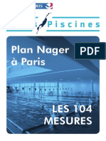 Les 104 Mesures Du Plan Nager A Paris PDF