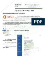 Office 2013 Quitar Cuenta PDF