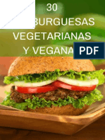 30 Recetas de Hamburguesas Vegetariana