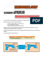 Preparación de Superficies Fase 6 Lijado Aparejo