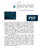 Resenha Bataille A parte maldita