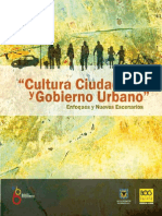 Cultura Ciudadana y Gobierno Urbano