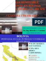 Energia Geotermica en Bolivia - 2008