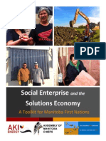 Social Enterprise and The Solutions Economy in First Nation Communities