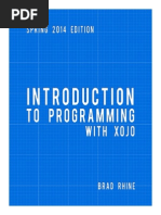 Introduction To Programming With Xojo PDF