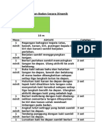 Aktiviti Memanaskan Badan Dinamik