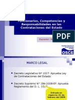 Funciuonarios Competencia y Responsabilidades Osce