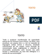 Texto e Fatores de Textualidade