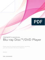 Blu-Ray Disc™/DVD Player: Owner'S Manual