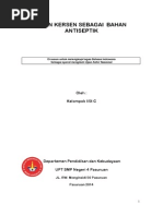 Download Kti Daun Kersen Sebagai Bahan Antiseptik by Abinnaufal Muzakki SN271094809 doc pdf