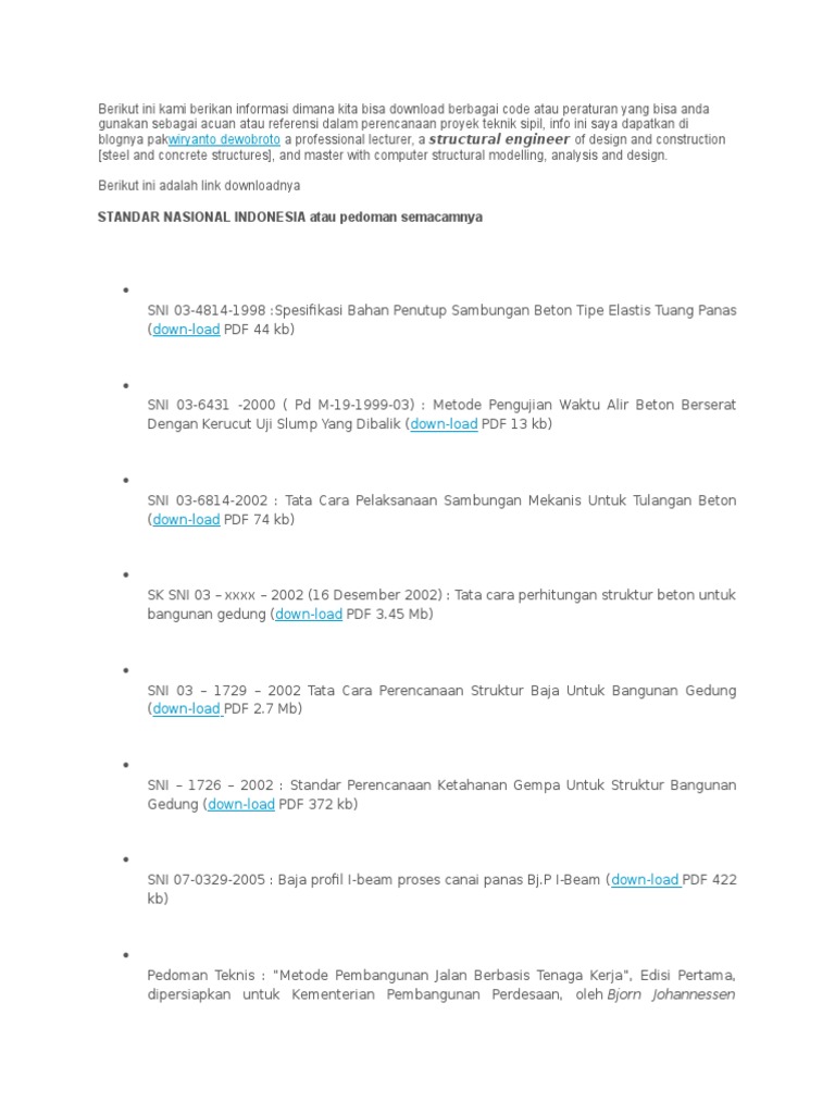 Sumber Daya Standar Konstruksi Bangunan | PDF | Bangunan | Desain ...