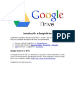 Introducción A Google Drive