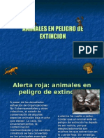 ANIMALES EN PELIGRO DE EXTINCION final