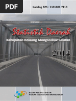 Download Statistik Daerah Kabupaten Bolaang Mongondow Selatan 2014 1 by Marissa Fitri SN271098550 doc pdf