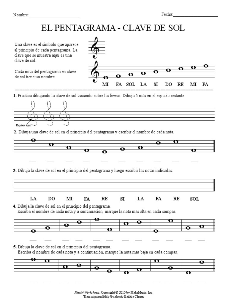 Clave de Sol | PDF