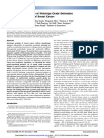 Genetic Reclassification of Histologic Grade Delineates