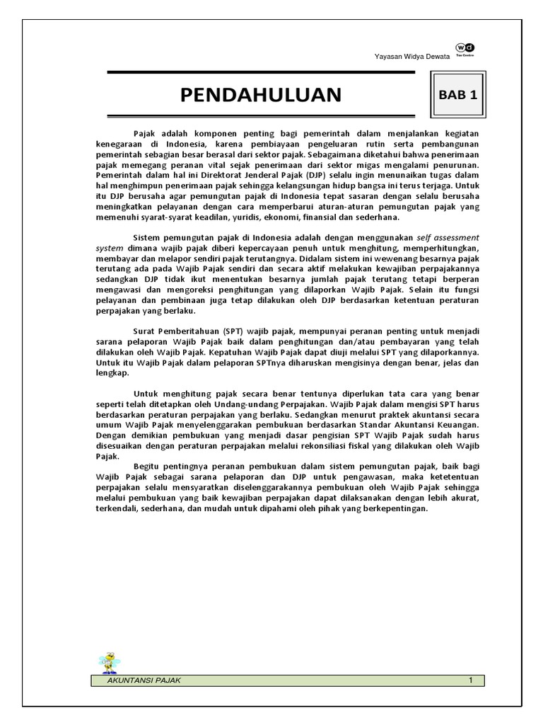 Contoh Laporan Keuangan Yayasan Untuk Pajak Seputar Laporan