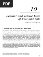 Leather and Textile Uses