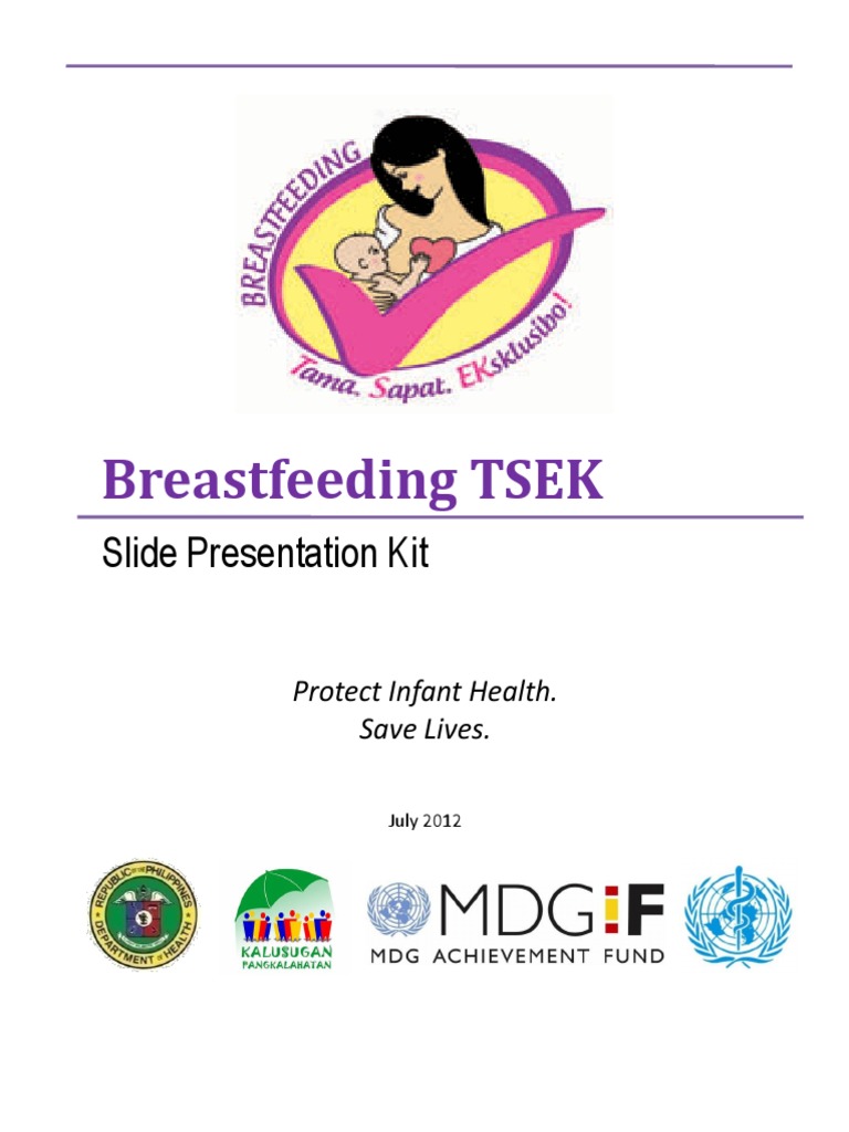 BF TSEK Slide Kit_5July2012 Breastfeeding Infants