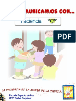 Póster Paciencia