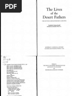 The Lives of the Desert Fathers. the Historia Monachorum in Aegypto