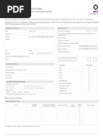 University International Application Form