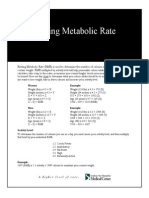Resting Metabolic Rate