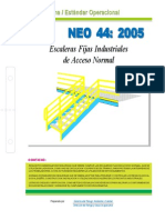 NEO-44 Escaleras Fijas Industriales de Acceso Normal.