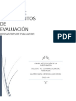 Metodlogía - Perfiles e Indicadores