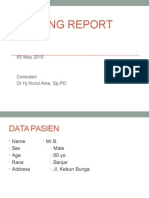 Morning Report on 60yo Male with Appetite Loss