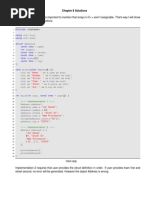 C++ Proposed Exercises (Chapter 8: The C++ Programing Language, Fourth Edition) - Solution