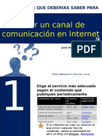 10 pasos para crear canal de comunicación en internet