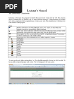 Lecturer Manual