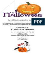 Afiche MiniTK Halloween