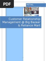 CRM at Big Bazaar & Reliance Mart