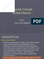 Materi Dasar-Dasar Konservasi