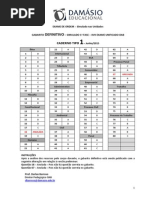Gabarito Definitivo