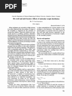 1974 - Die Swell and Melt Fracture - Effects of Molecular Weight Distribution