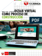 Lectura 2 - El Aprendizaje Virtual Como Proceso de Construcción PDF