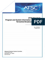 Program System Information Protocol for Terrestrial Broadcast and Cable