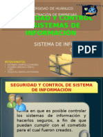 Seguridad y Control de Sistemas de Informacion