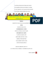 Diagnóstico Del Estudio de Las Matemáticas