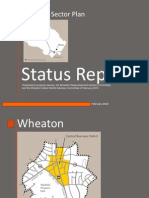 Wheaton Sector Plan: Status Report