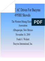 AFE Drives For B.E. 495 Shovels