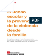 2. El Acoso Escolar y La Prevención de La Violencia Desde La Familia