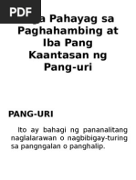 Download Mga Pahayag sa Paghahambing at Iba Pang Kaantasanpptx by Mark Vincent Sotto SN271201636 doc pdf